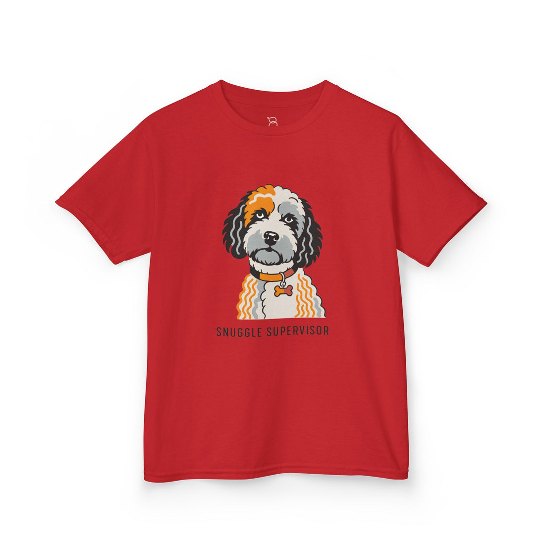 Cockapoo Snuggle Supervisor Kids Tee