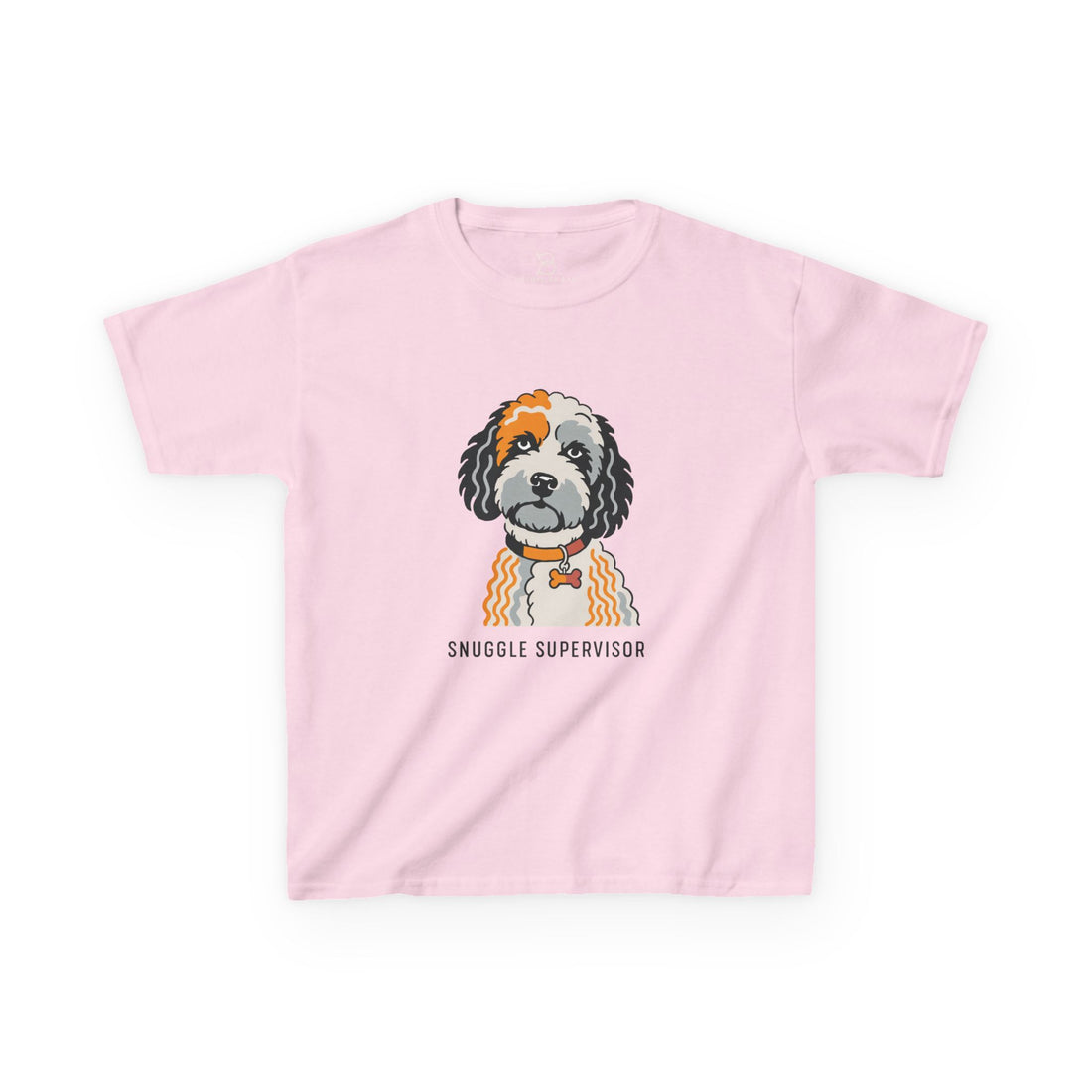 Cockapoo Snuggle Supervisor Kids Tee