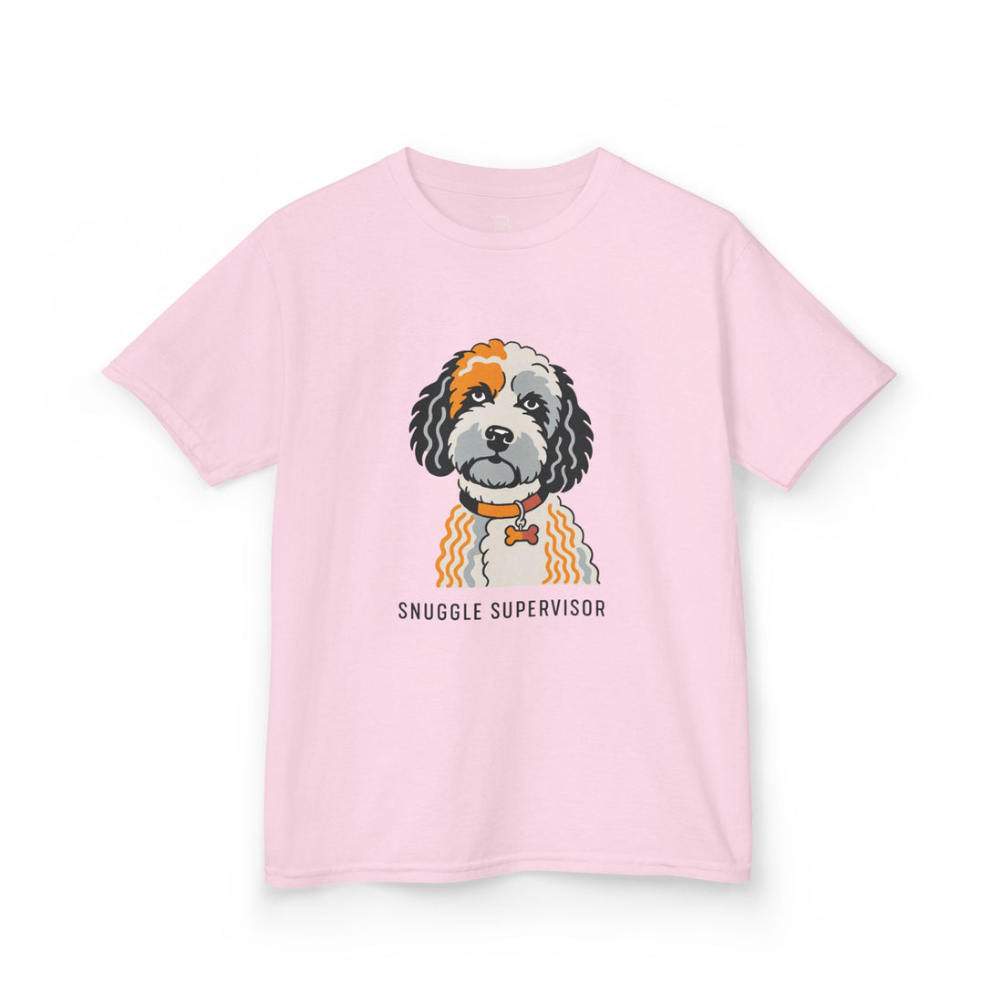 Cockapoo Snuggle Supervisor Kids Tee