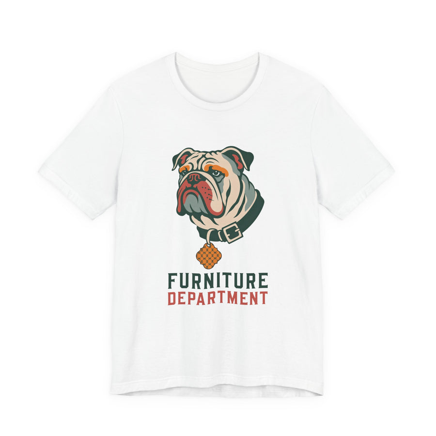 English Bulldog "Furniture Department" Men's Tee