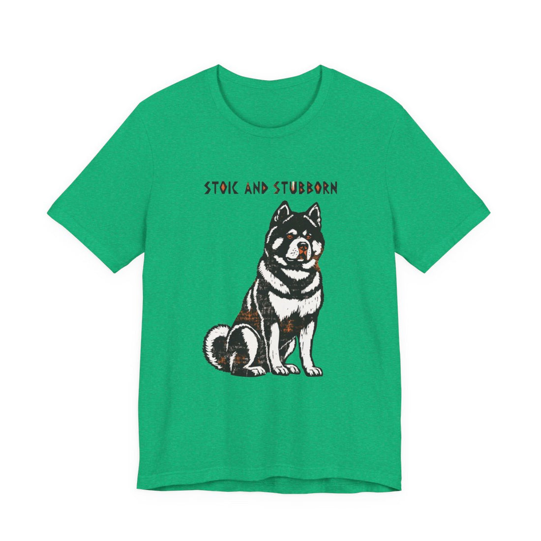 Heather Kelly — Front | Akita 'Stoic And Stubborn' Tee