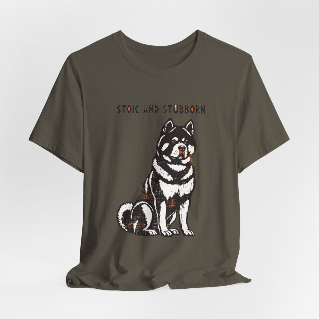 Army — Hanging | Akita 'Stoic And Stubborn' Tee