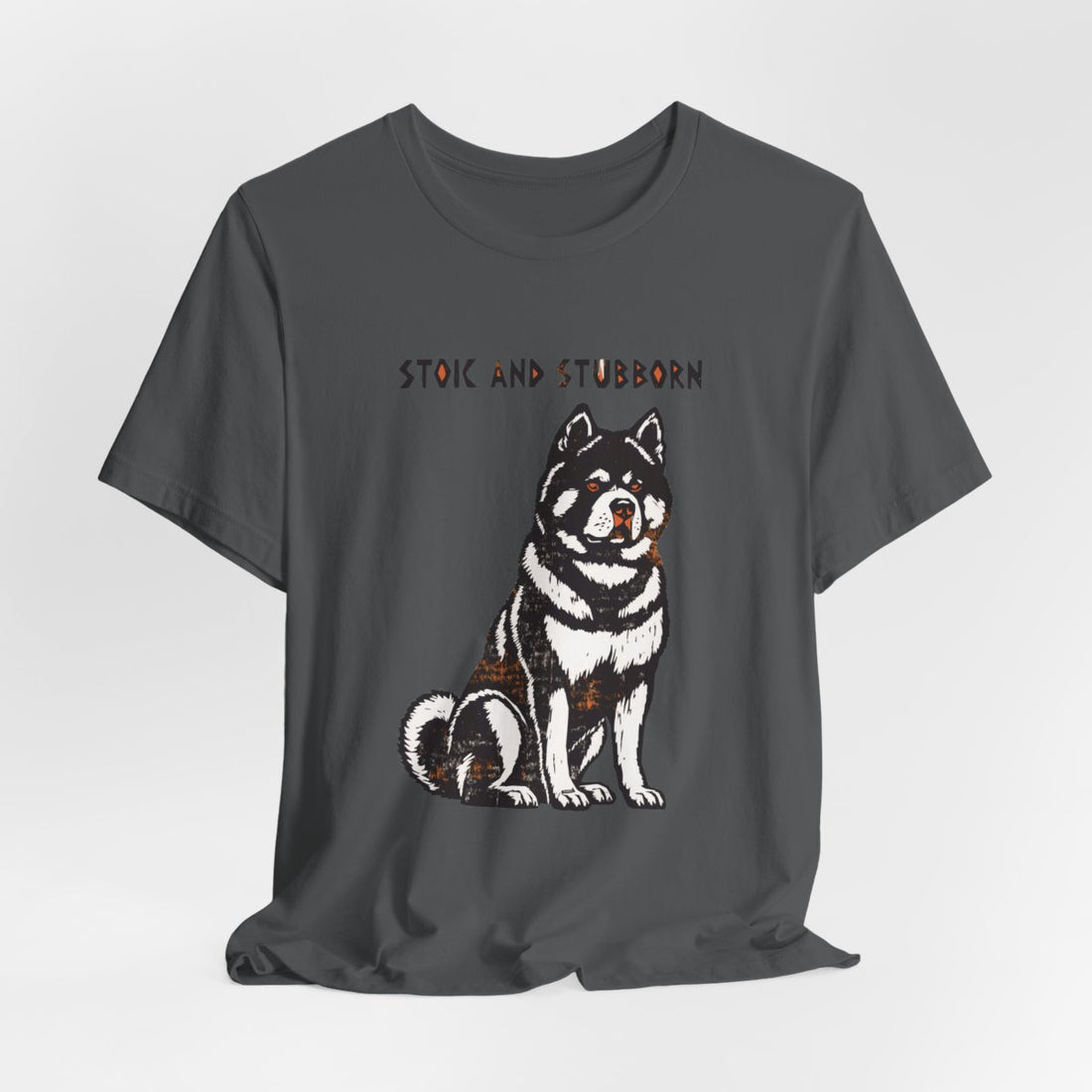 Asphalt — Hanging | Akita 'Stoic And Stubborn' Tee