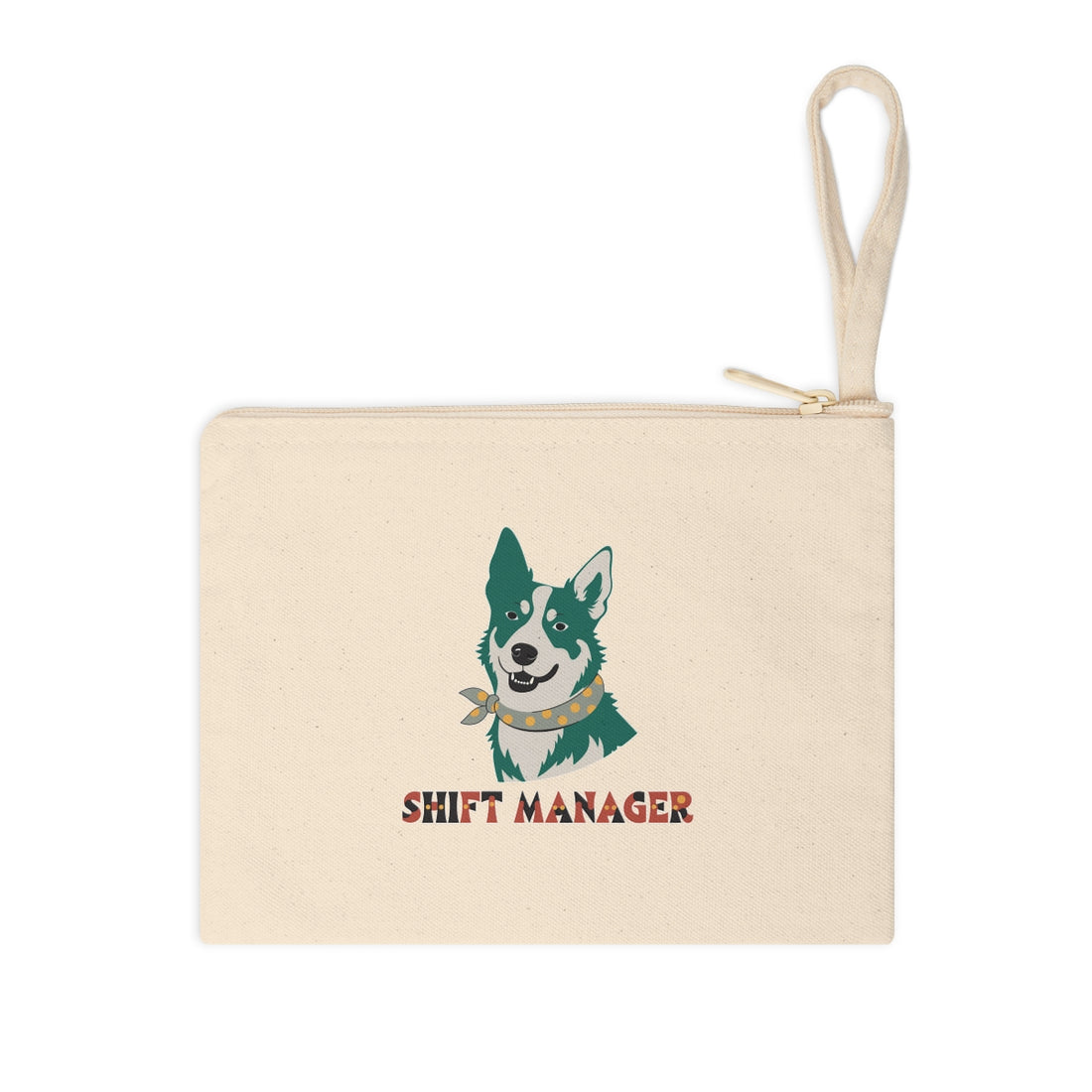Front | Australian Cattle Dog Shift Manager Accessory Pouch
