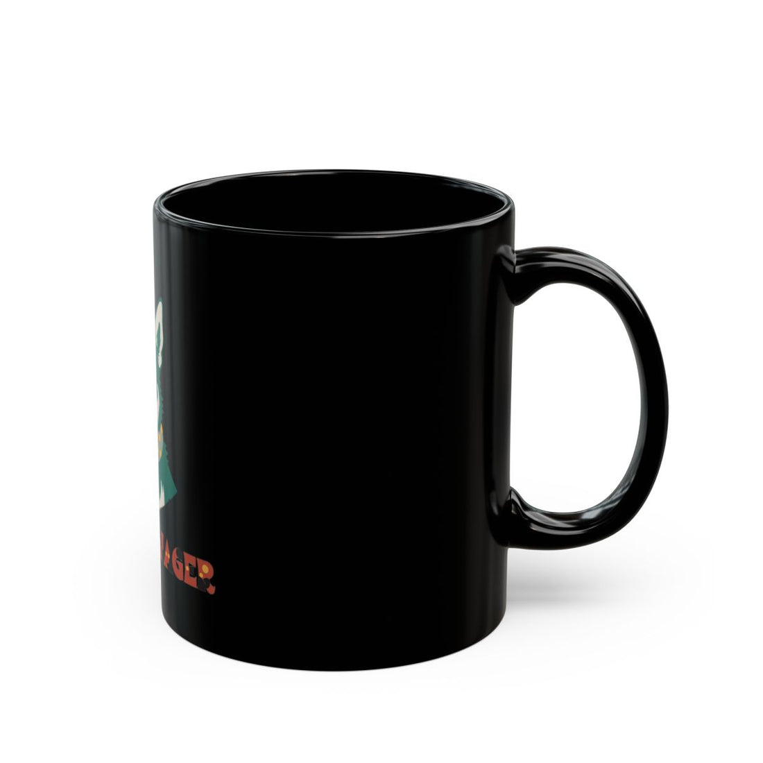 11oz — Right side | Australian Cattle Dog Shift Manager Black Mug
