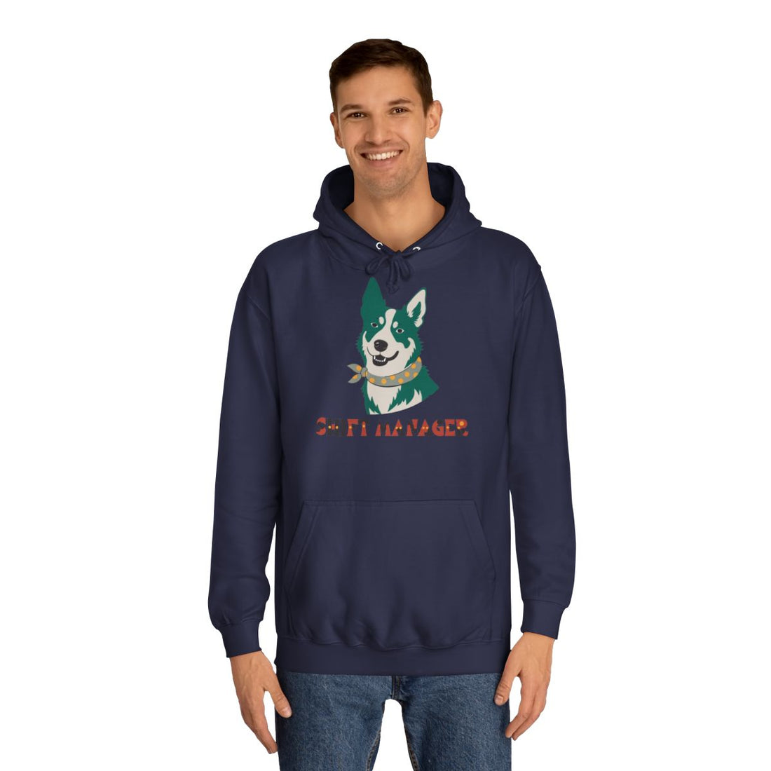 Oxford Navy — Lifestyle | Australian Cattle Dog Shift Manager Hoodie