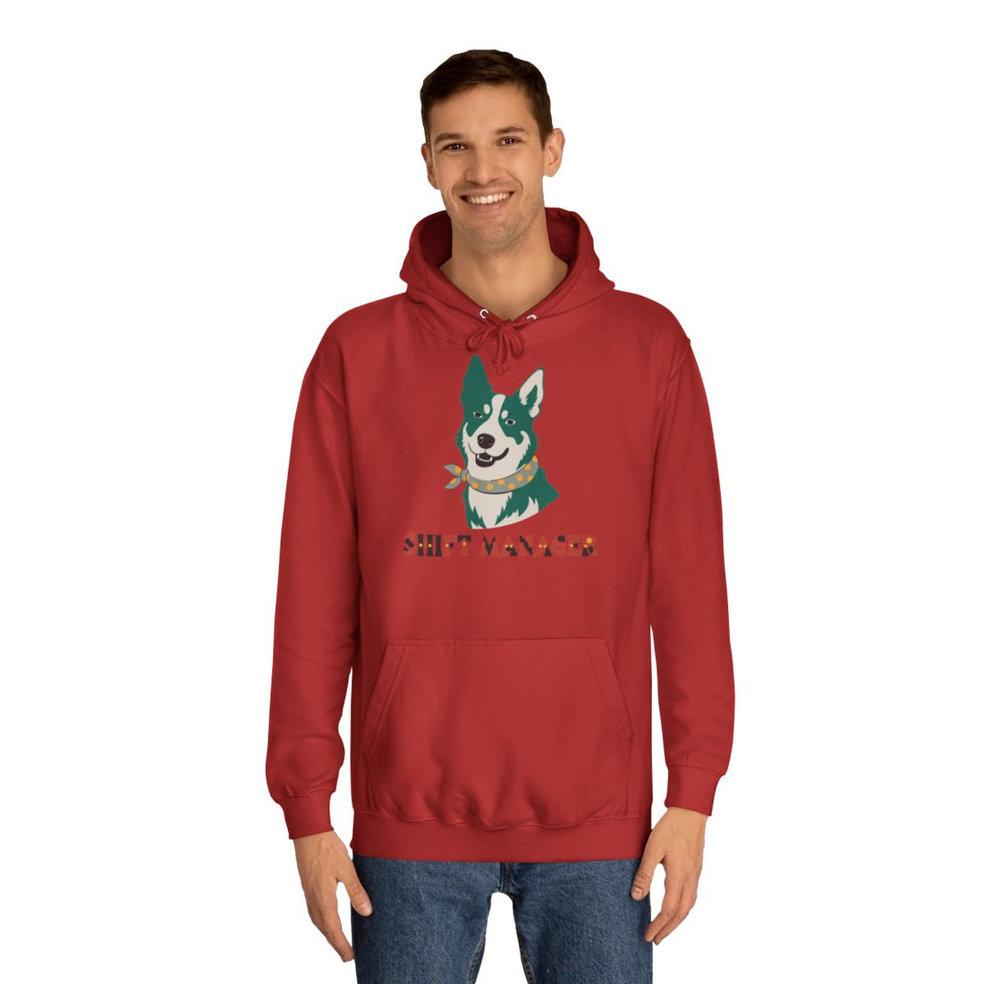 Fire Red — Lifestyle | Australian Cattle Dog Shift Manager Hoodie