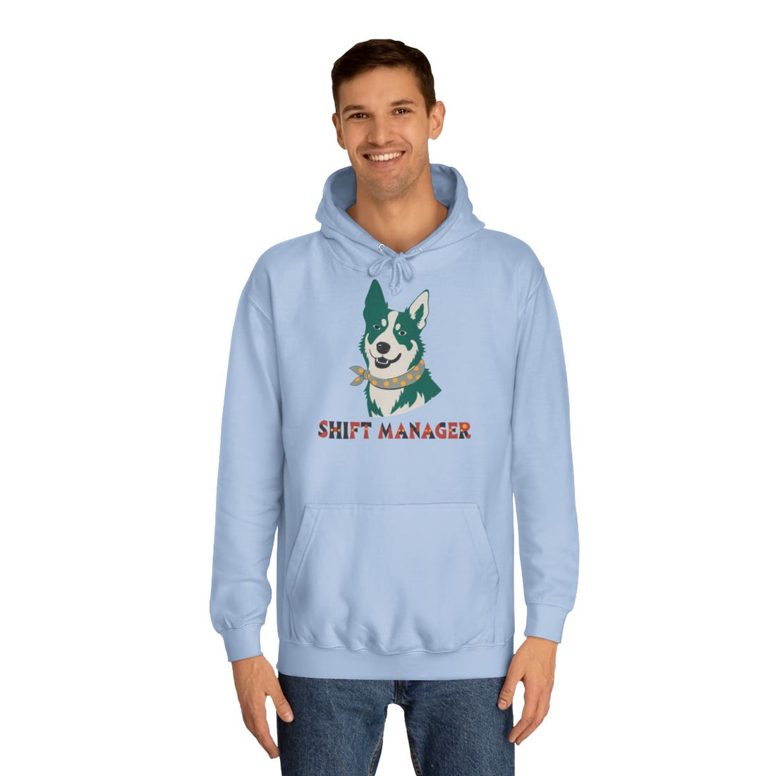Sky Blue — Lifestyle | Australian Cattle Dog Shift Manager Hoodie