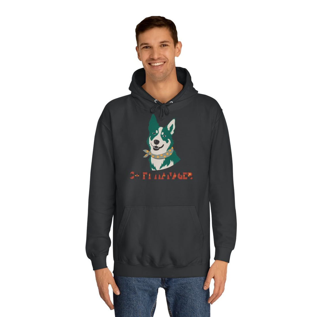 Jet Black — Lifestyle | Australian Cattle Dog Shift Manager Hoodie