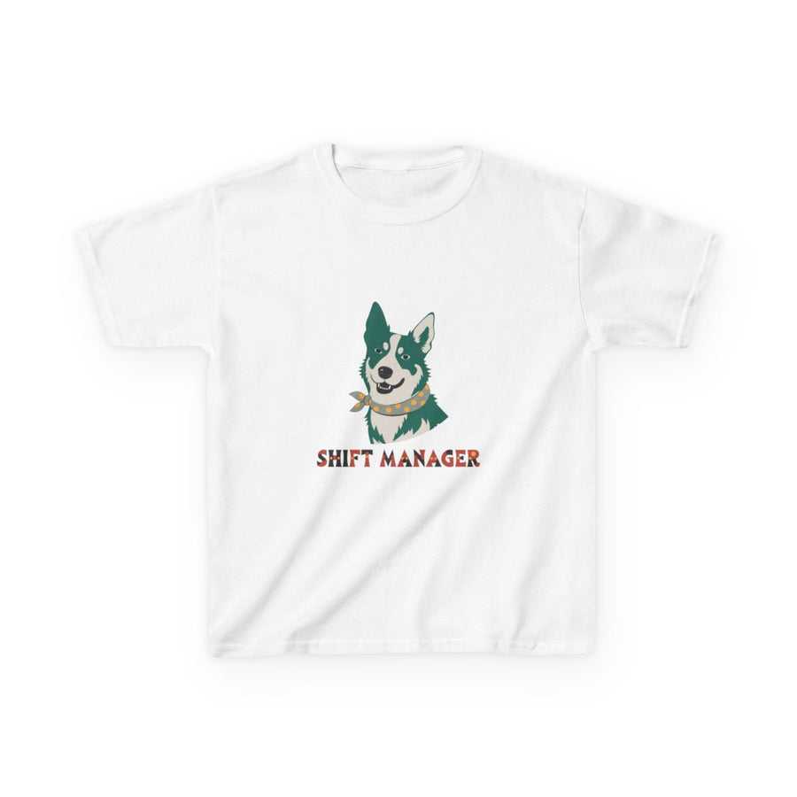 Australian Cattle Dog Shift Manager Kids Tee