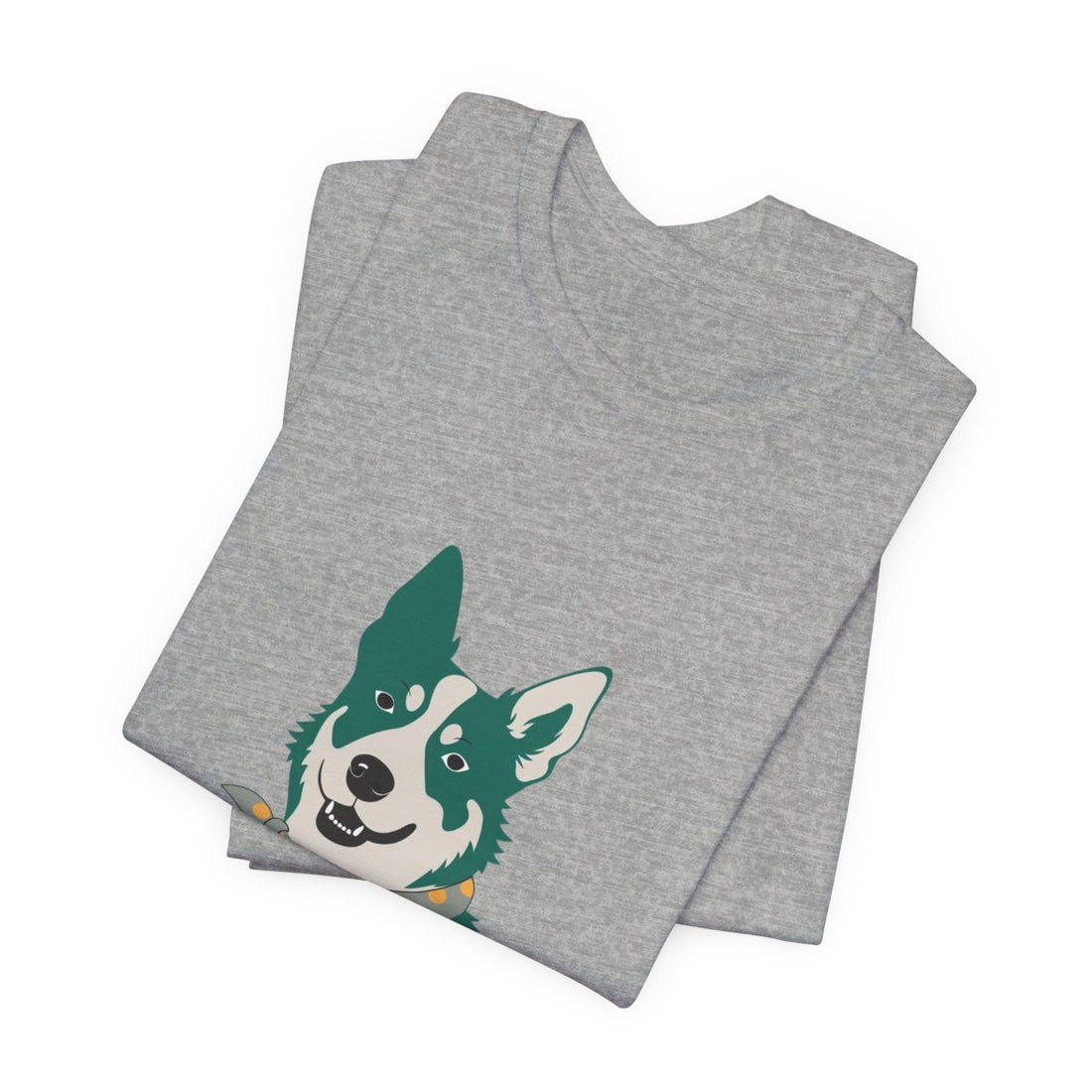 Athletic Heather — Folded | Australian Cattle Dog Shift Manager Men's Tee