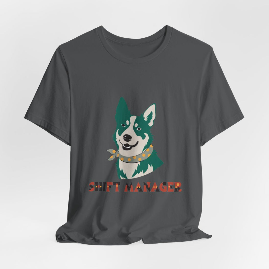 Asphalt — Hanging | Australian Cattle Dog Shift Manager Men's Tee