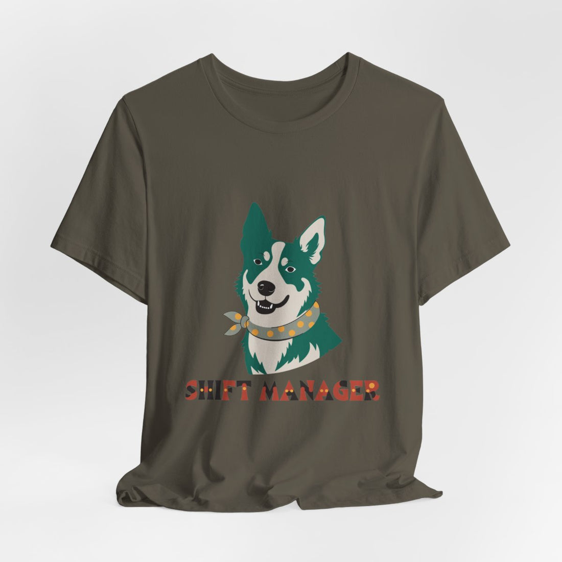 Army — Hanging | Australian Cattle Dog Shift Manager Men's Tee