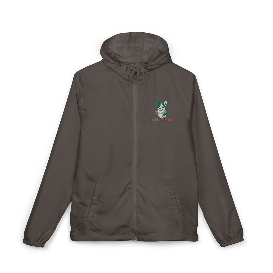 Graphite — Front | Australian Cattle Dog Shift Manager Windbreaker