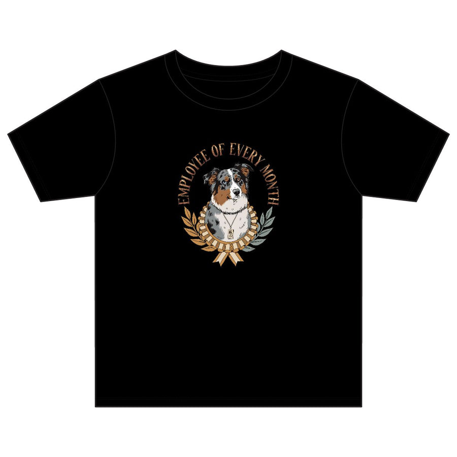 Australian Shepherd 'Employee Of Every Month' Youth Tee