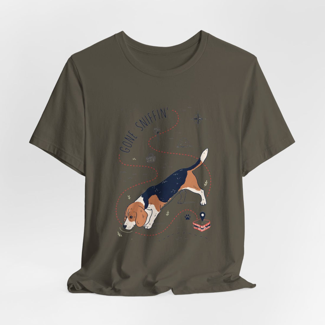 Army — Hanging | Beagle 'Gone Sniffin'' Tee