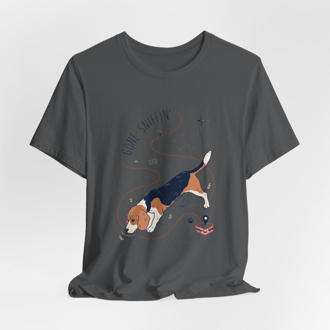 Asphalt — Hanging | Beagle 'Gone Sniffin'' Tee