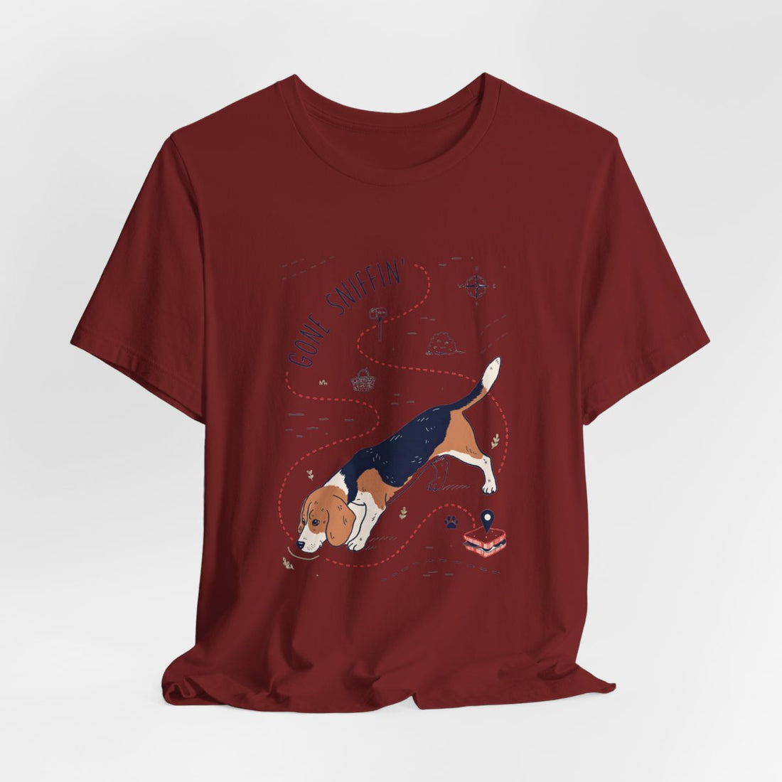 Cardinal — Hanging | Beagle 'Gone Sniffin'' Tee