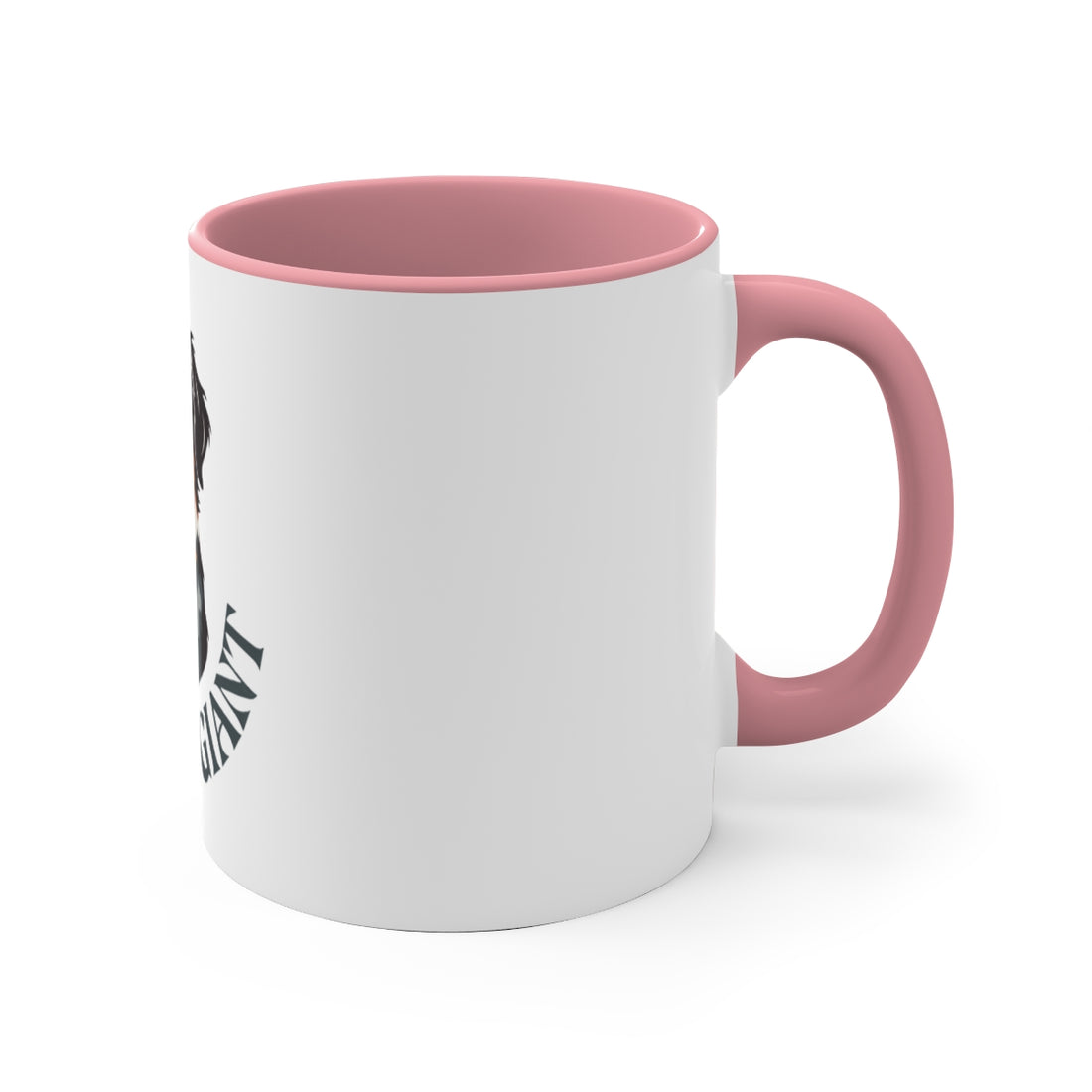 Pink — Right side | Bernese Mountain Dog Bernese Gentle Giant Accent Mug