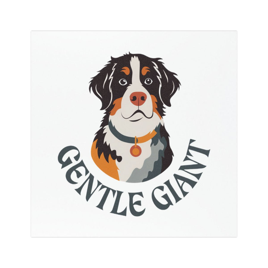 Bernese Mountain Dog Bernese Gentle Giant Car Magnet
