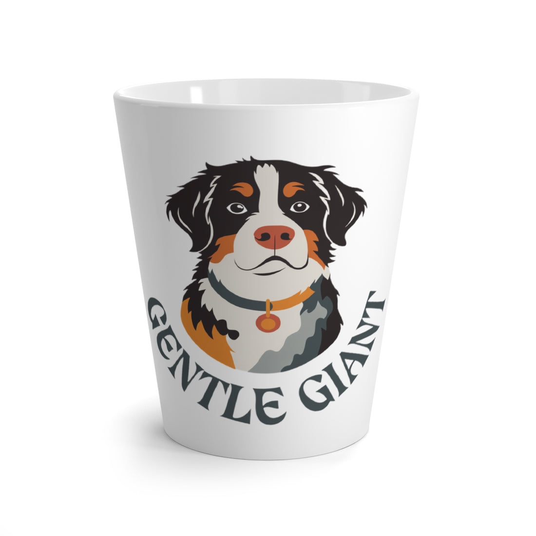 Front | Bernese Mountain Dog Bernese Gentle Giant Latte Mug