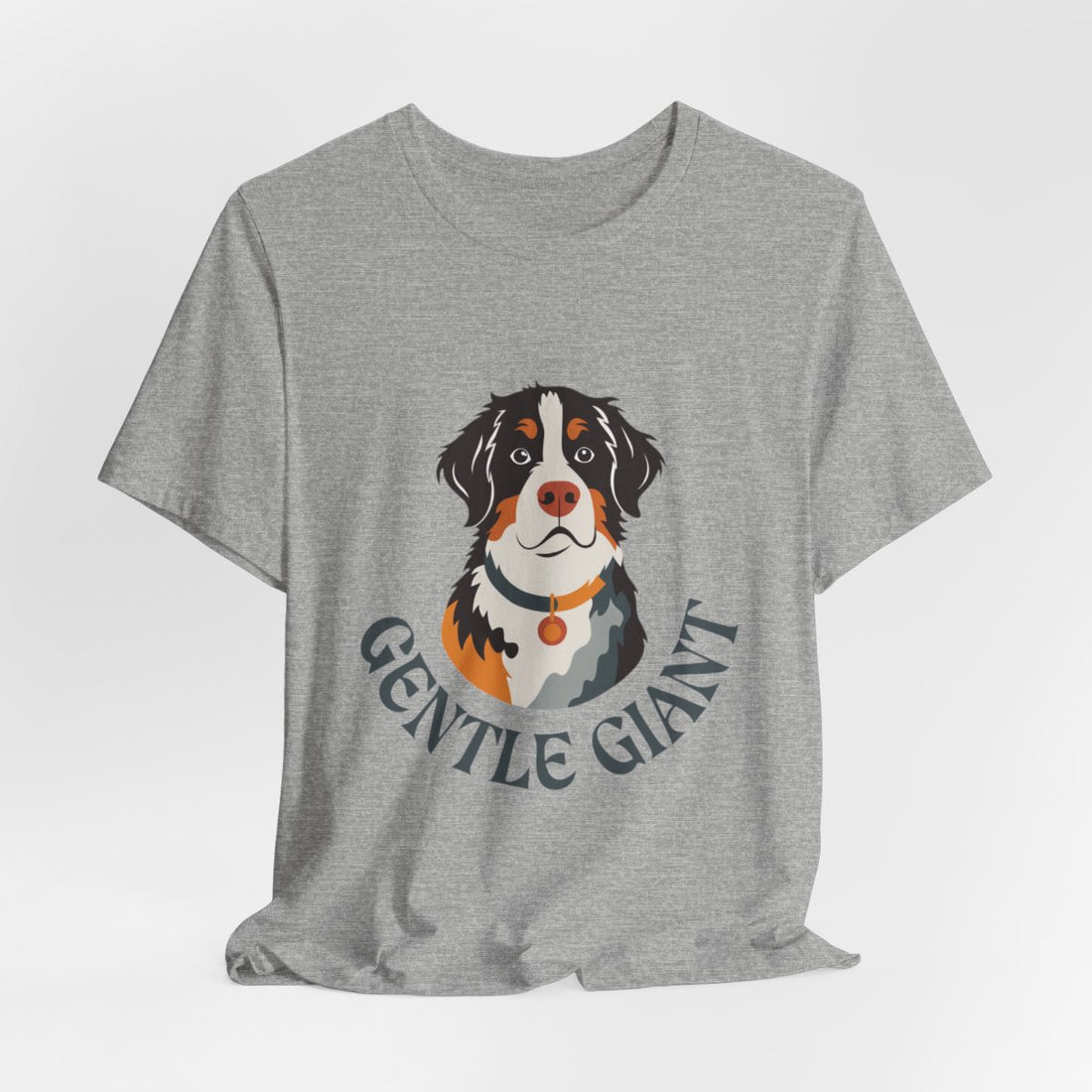 Athletic Heather — Hanging | Bernese Mountain Dog Gentle Giant Men's Tee