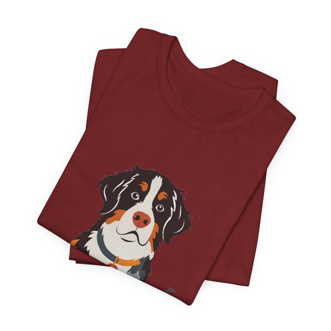 Cardinal — Folded | Bernese Mountain Dog Gentle Giant Men's Tee