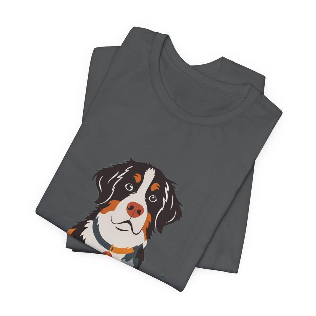Asphalt — Folded | Bernese Mountain Dog Gentle Giant Men's Tee