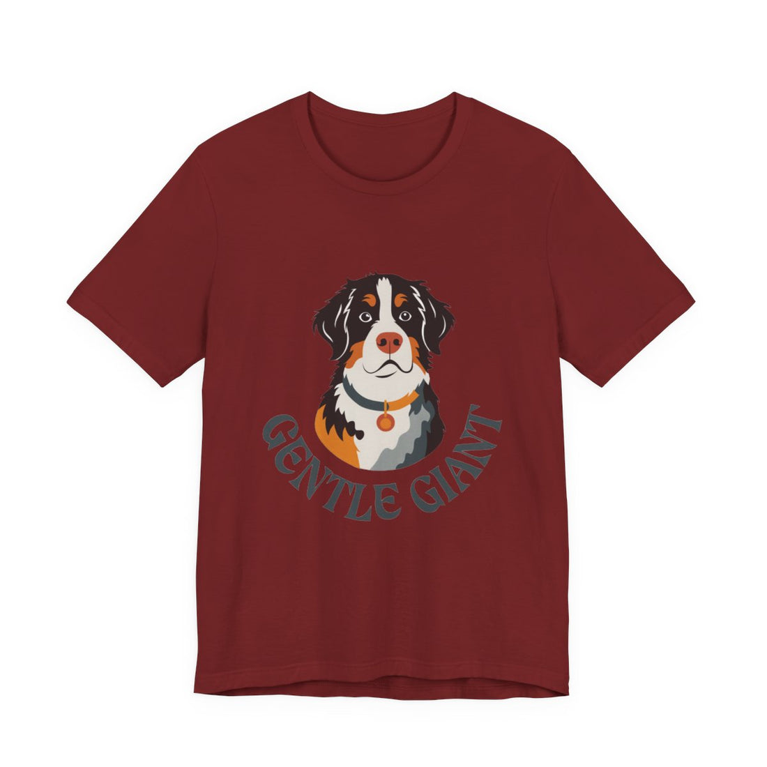 Cardinal — Front | Bernese Mountain Dog Gentle Giant Men's Tee
