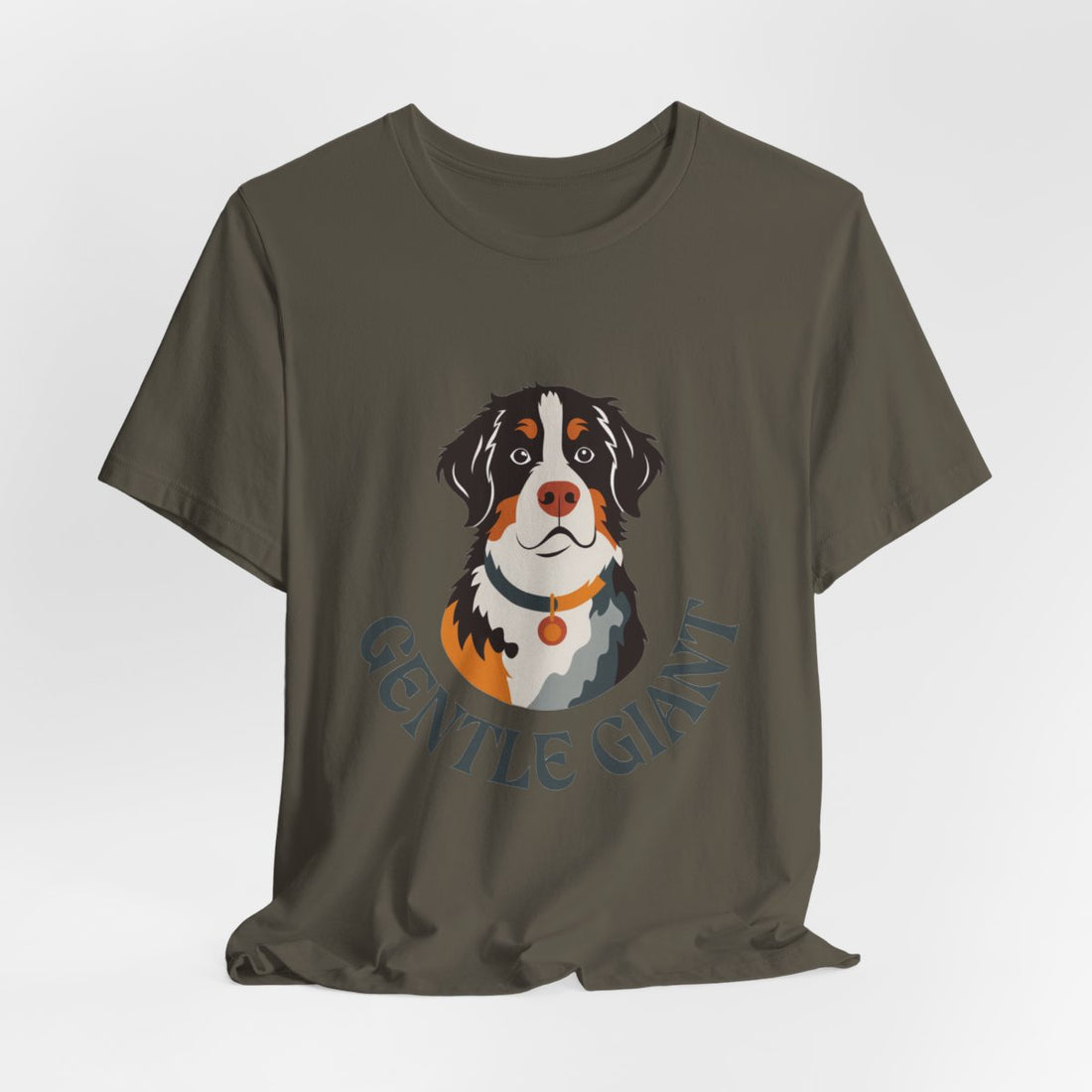 Army — Hanging | Bernese Mountain Dog Gentle Giant Men's Tee