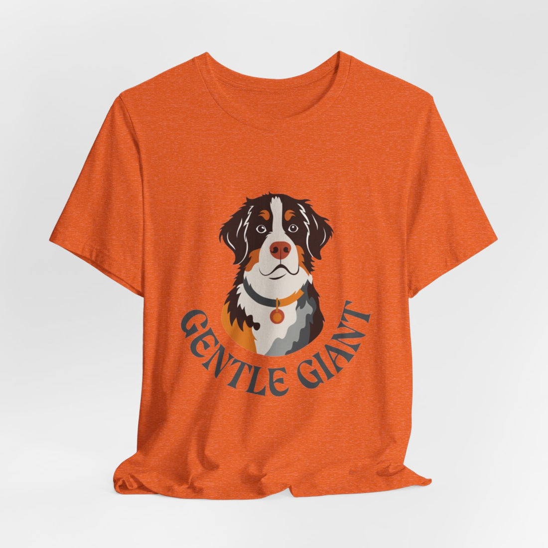 Heather Orange — Hanging | Bernese Mountain Dog Gentle Giant Men's Tee