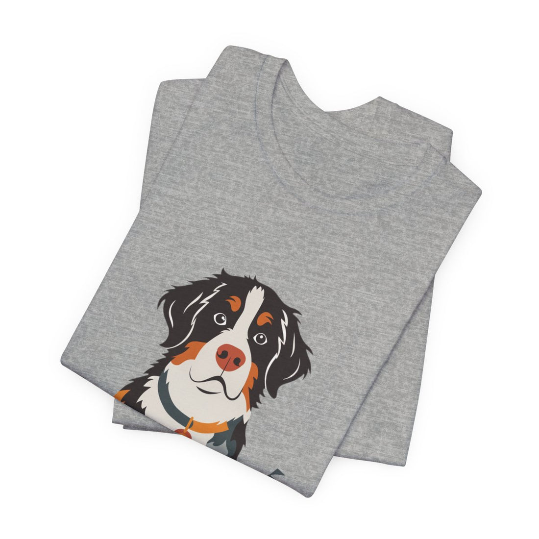 Athletic Heather — Folded | Bernese Mountain Dog Gentle Giant Men's Tee