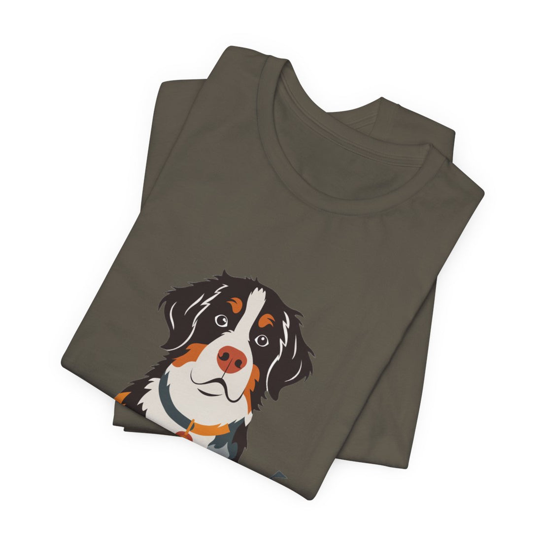 Army — Folded | Bernese Mountain Dog Gentle Giant Men's Tee