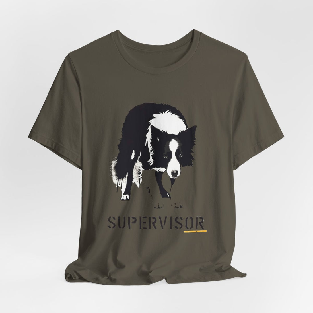 Army — Hanging | Border Collie 'Supervisor' Tee