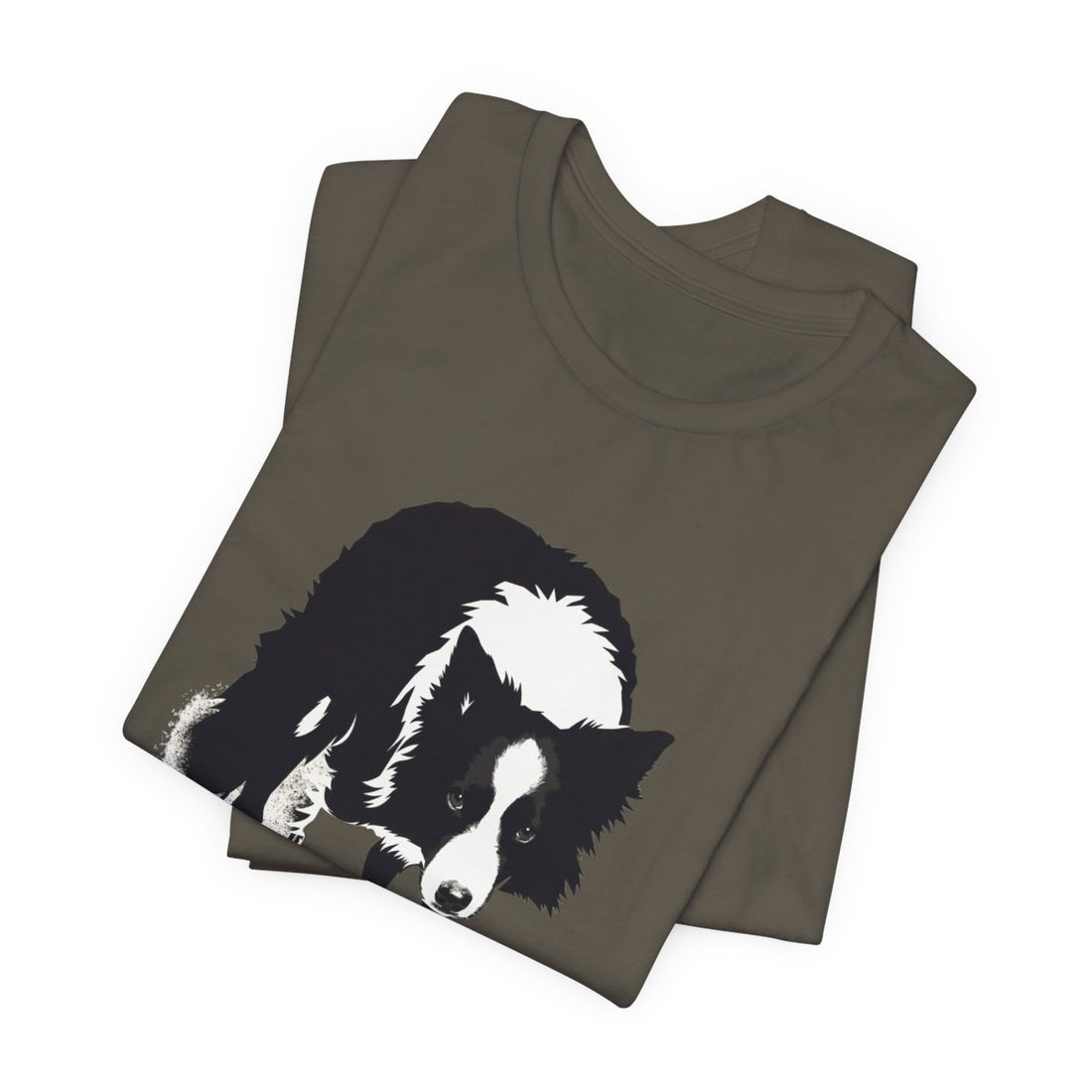 Army — Folded | Border Collie 'Supervisor' Tee