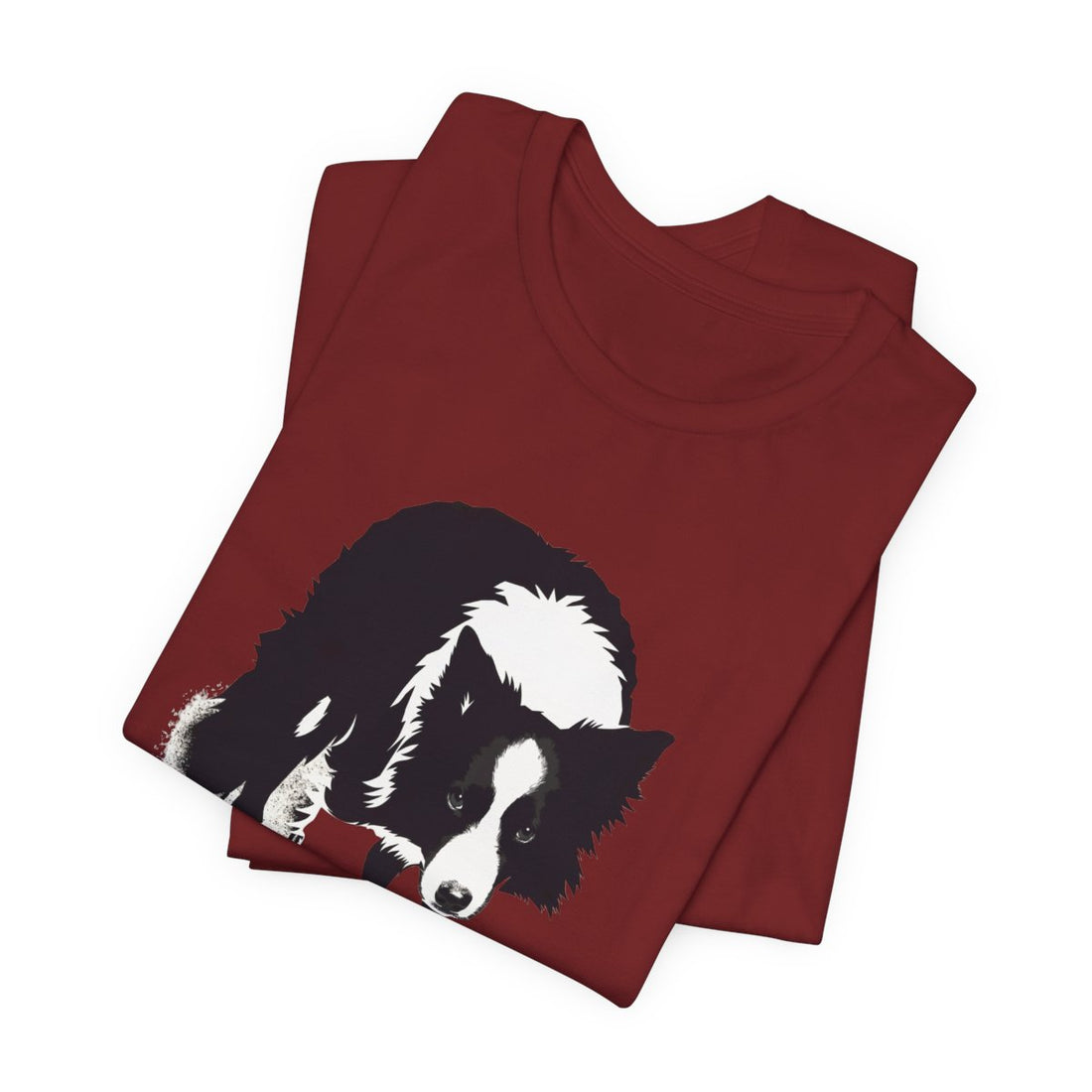 Cardinal — Folded | Border Collie 'Supervisor' Tee