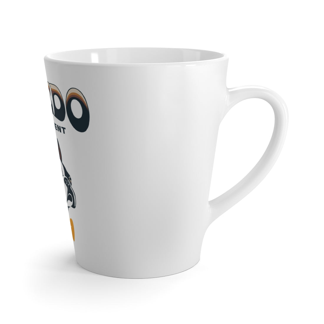 Right side | Boston Terrier Latte Mug – Tuxedo Department