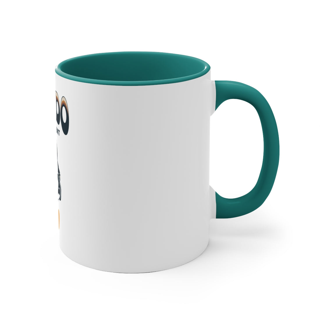 Green — Right side | Boston Terrier Tuxedo Department Accent Mug
