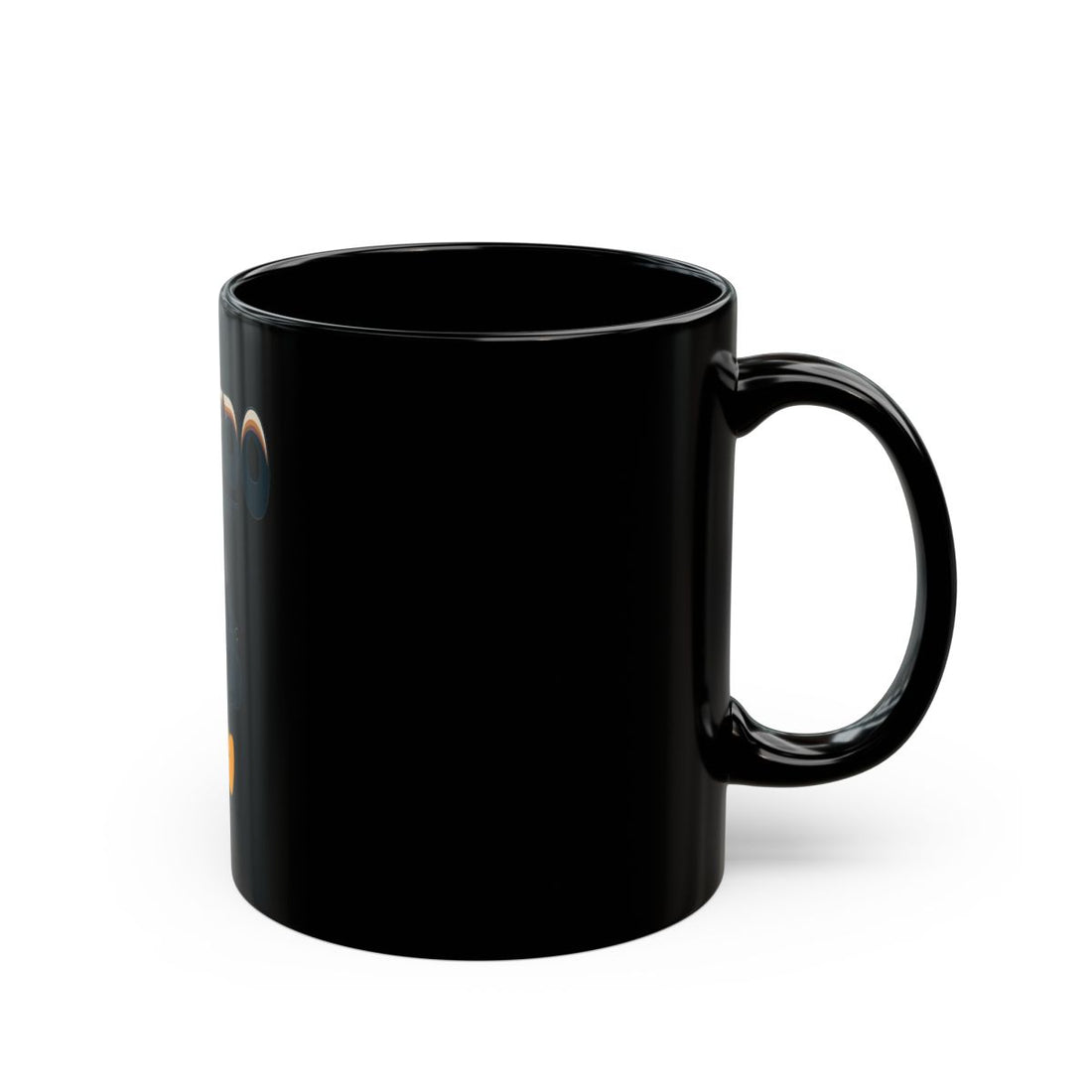 11oz — Right side | Boston Terrier Tuxedo Department Black Mug