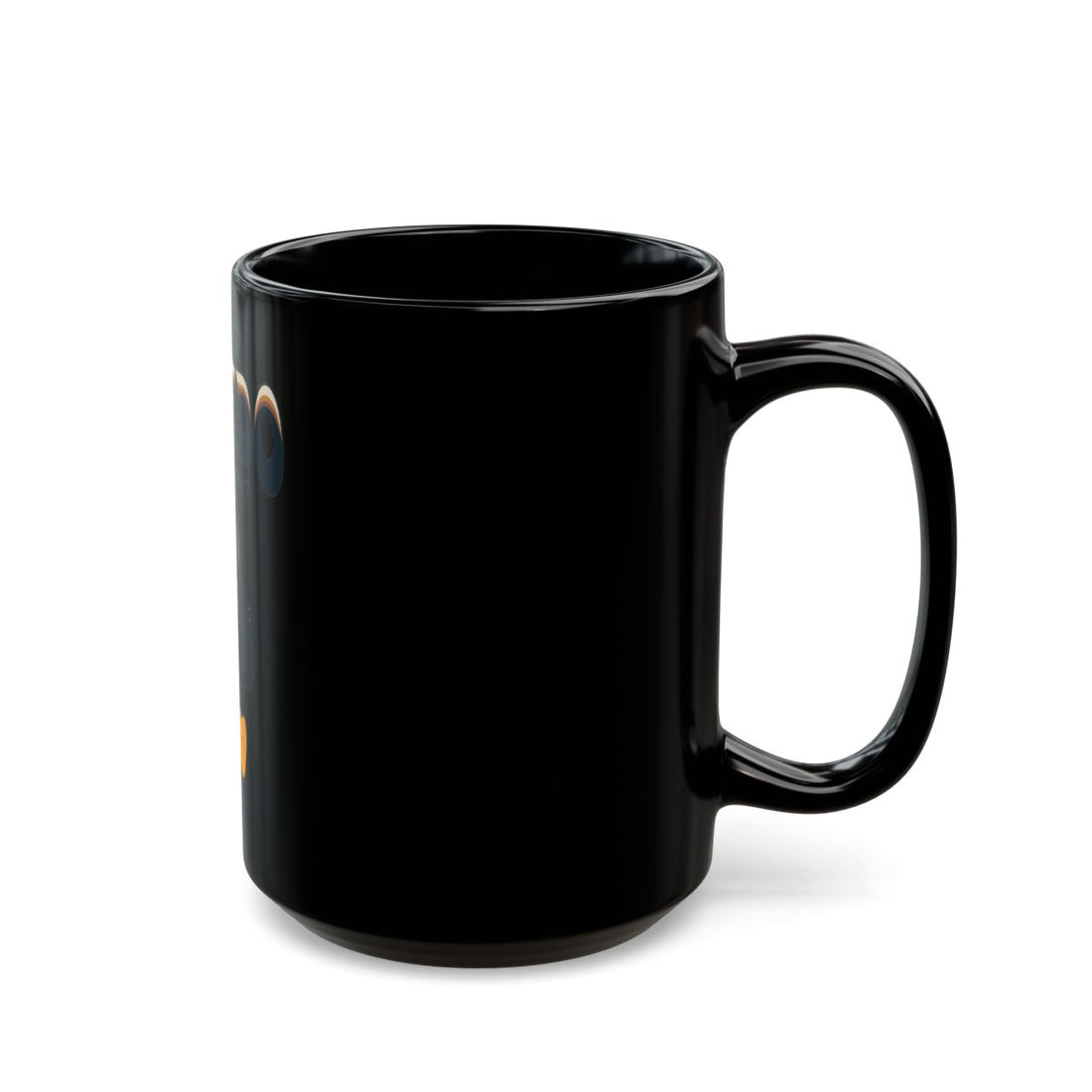 15oz — Right side | Boston Terrier Tuxedo Department Black Mug