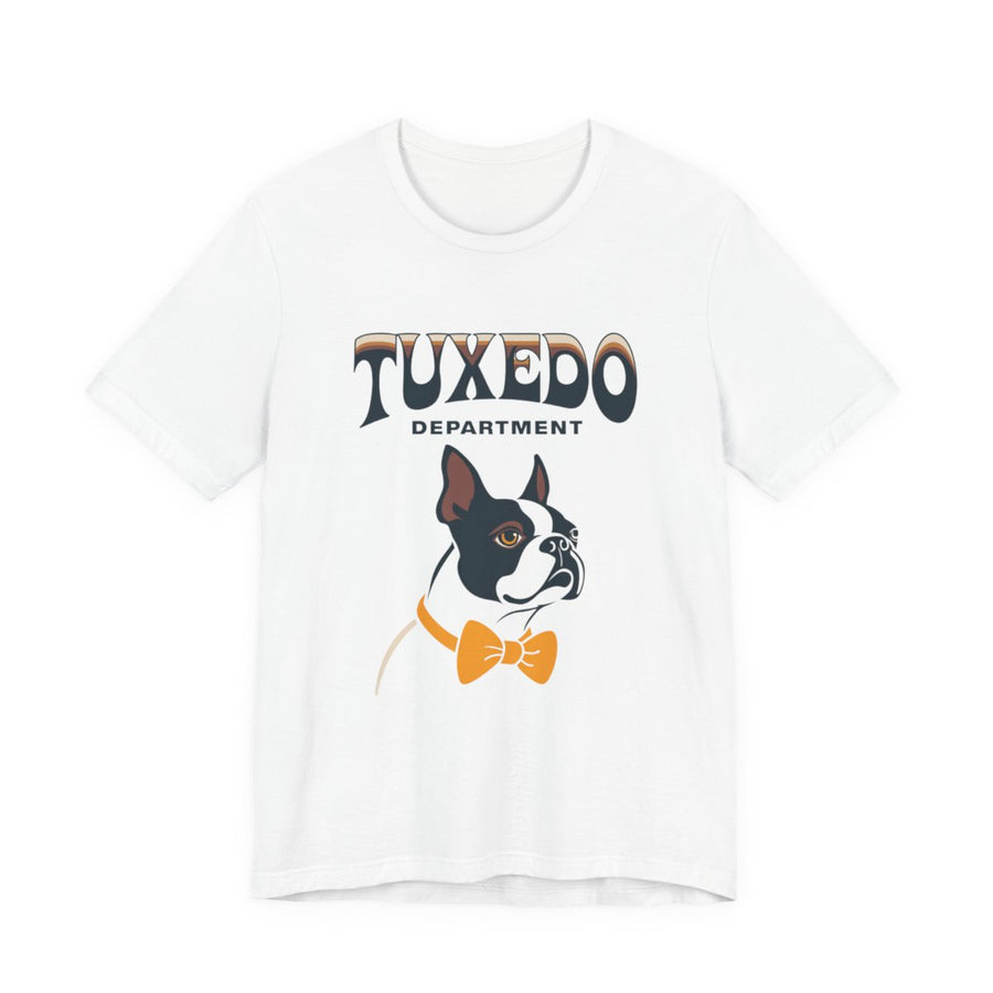 Boston Terrier "Tuxedo Department" Men's Tee