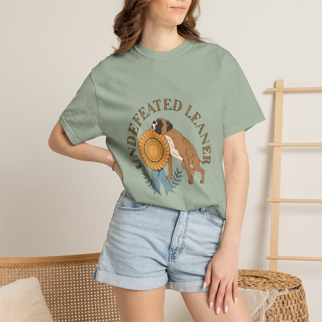Bay — Lifestyle | Boxer 'Undefeated Leaner' Garment-Dyed Tee