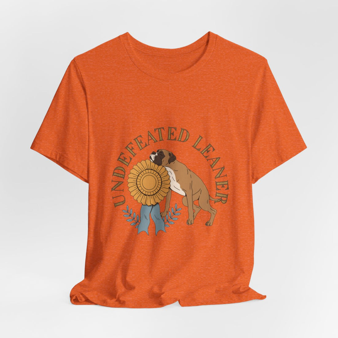 Heather Orange — Hanging | Boxer 'Undefeated Leaner' Tee