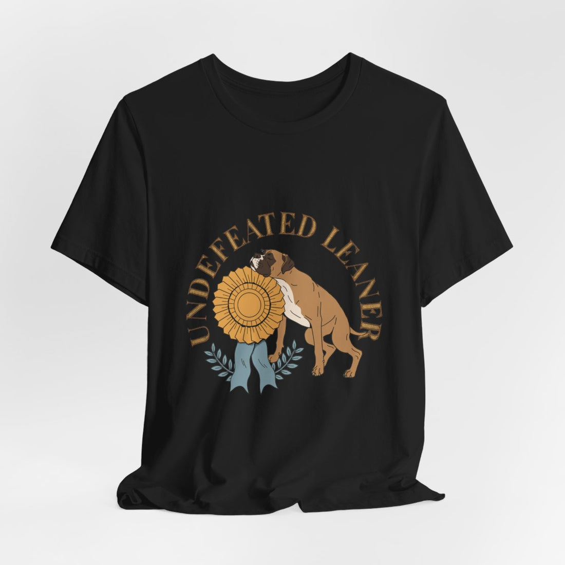 Black — Hanging | Boxer 'Undefeated Leaner' Tee