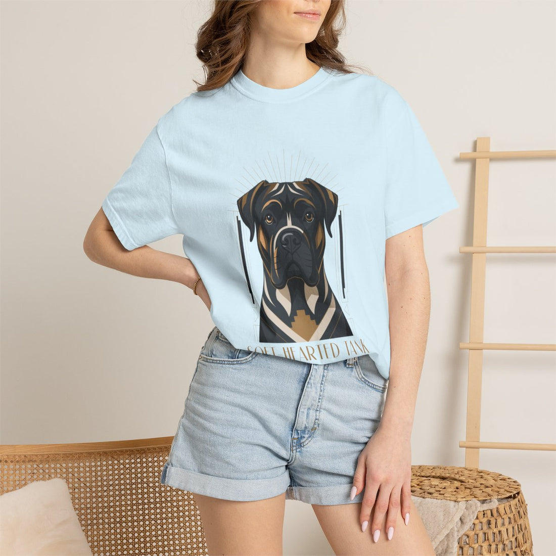 Chambray — Lifestyle | Cane Corso 'Soft-Hearted Tank' Garment-Dyed Tee