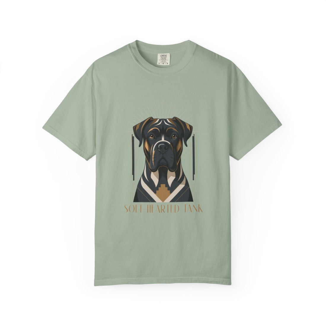 Bay — Front | Cane Corso 'Soft-Hearted Tank' Garment-Dyed Tee