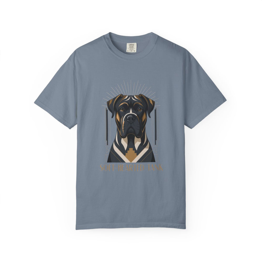 Blue Jean — Front | Cane Corso 'Soft-Hearted Tank' Garment-Dyed Tee