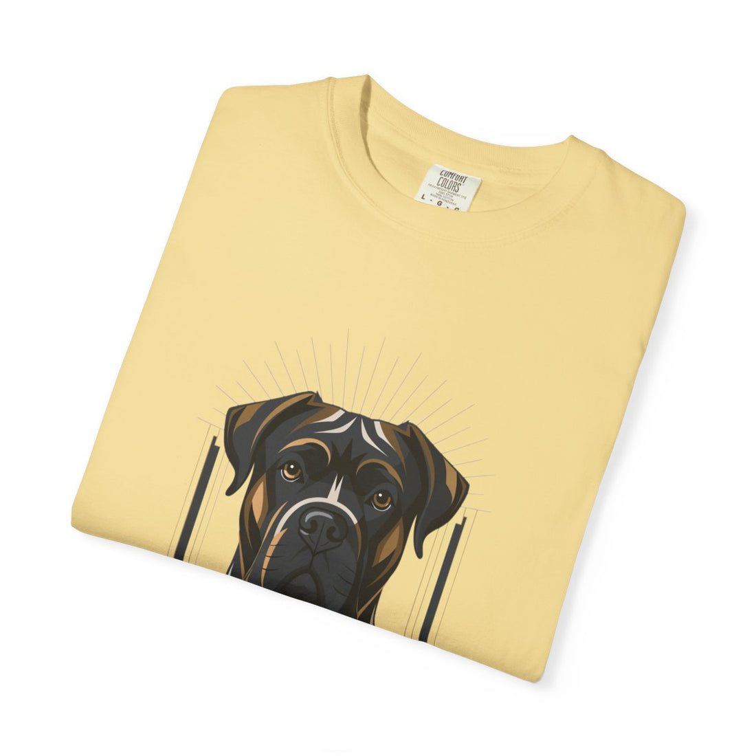 Butter — Folded | Cane Corso 'Soft-Hearted Tank' Garment-Dyed Tee