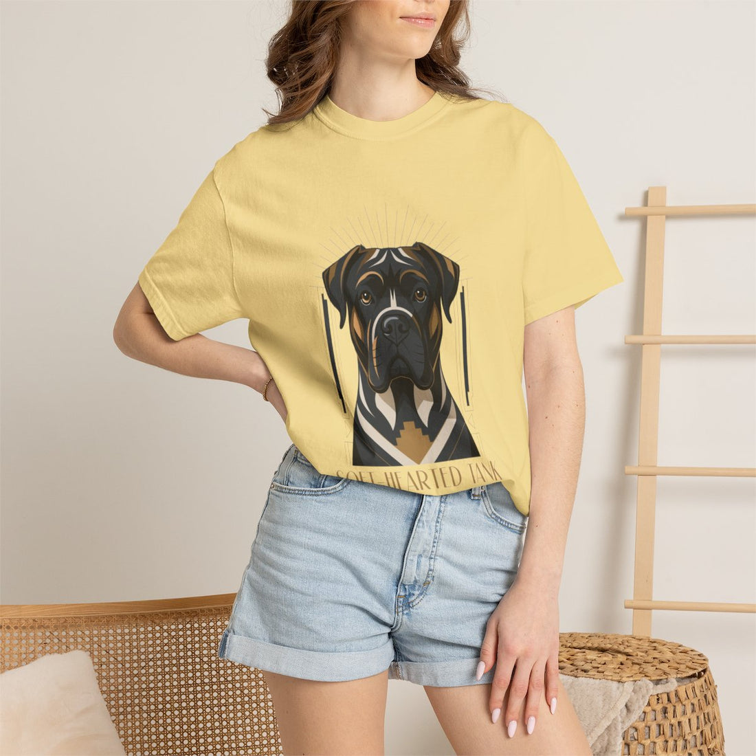 Butter — Lifestyle | Cane Corso 'Soft-Hearted Tank' Garment-Dyed Tee