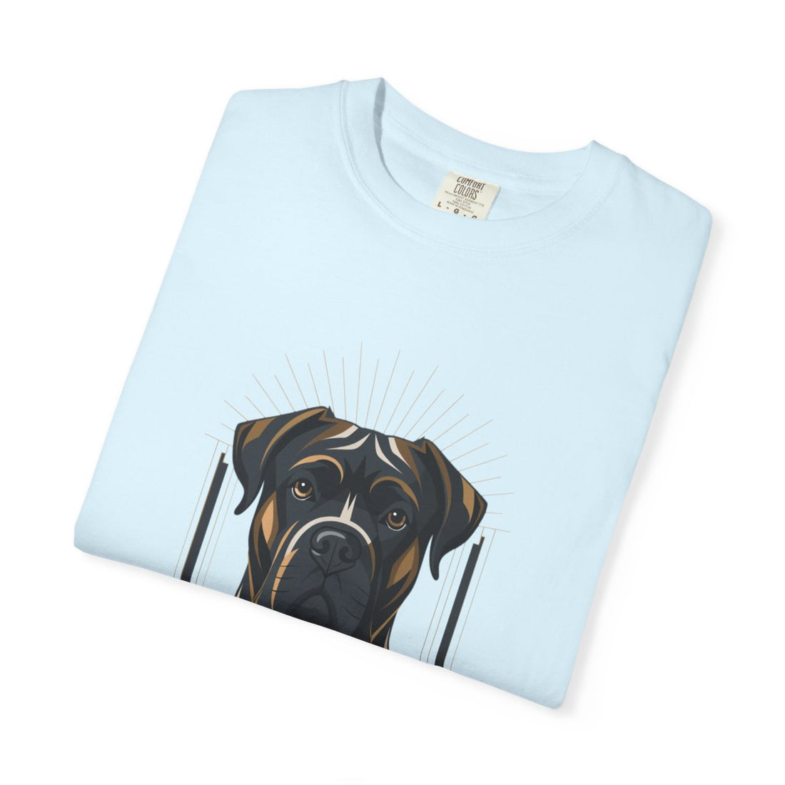 Chambray — Folded | Cane Corso 'Soft-Hearted Tank' Garment-Dyed Tee